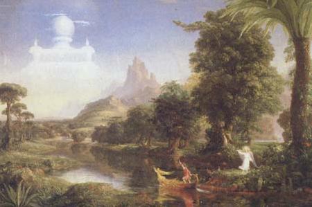 Thomas Cole The Ages of Life:Youth (mk13) Spain oil painting art